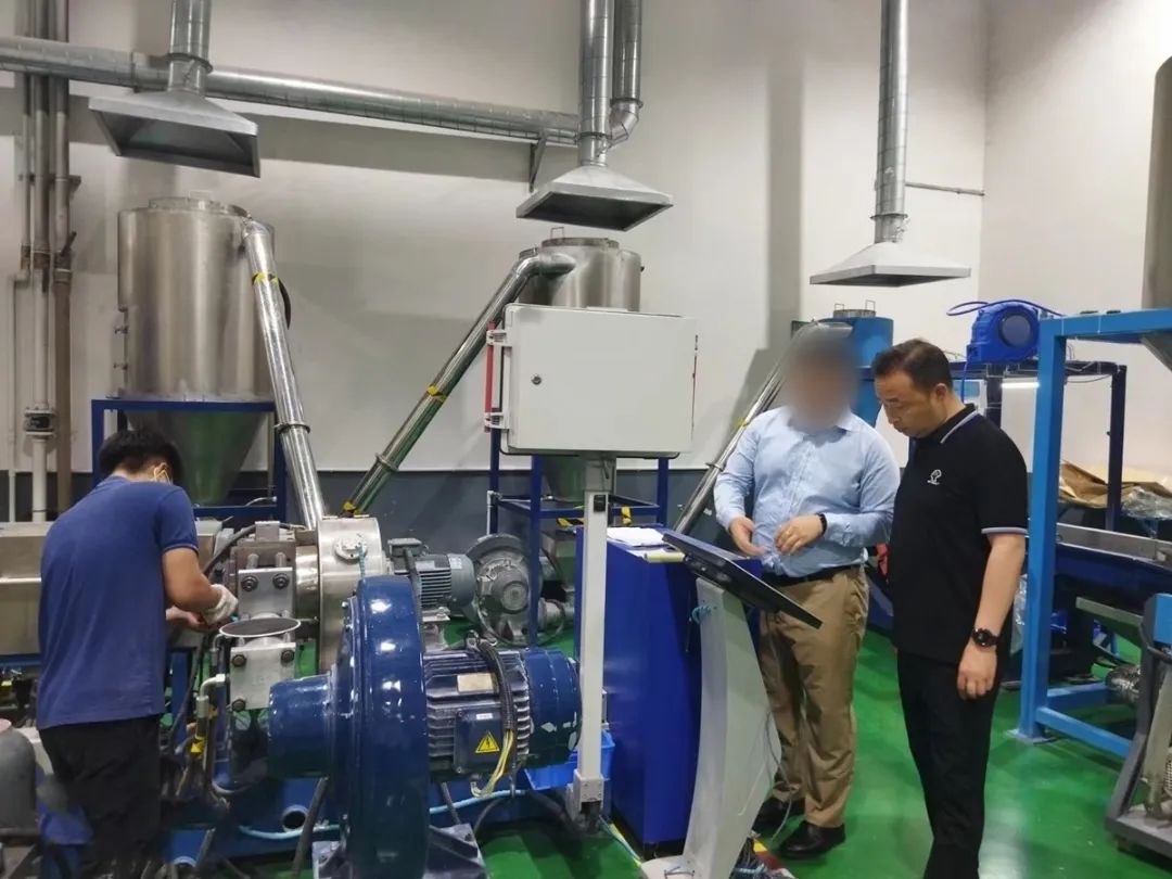 6月8日，江蘇某地方政府成功考察專精特新改性新材料生產(chǎn)投資選址項(xiàng)目企業(yè)