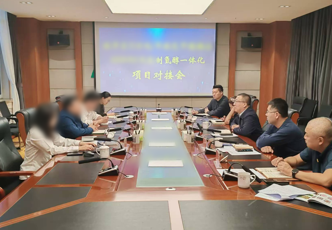 投資額超50億！新能源制氫醇一體化投資選址項目方實地考察內蒙古某地方政府